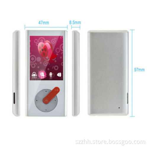 2.4-inch MP4 Player, TFT Display, Supports FM Radio/Micro SD Cards/RMVB Video Format